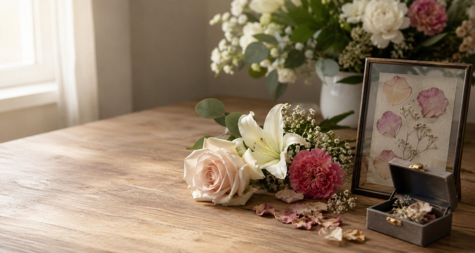 How to Preserve Funeral Flowers