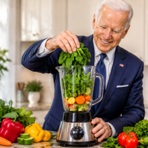Why Does the President Put Vegetables in His Blender